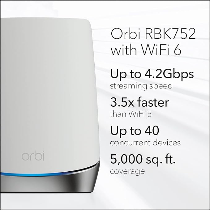 Netgear Orbi Wifi 6 (2 Pack)