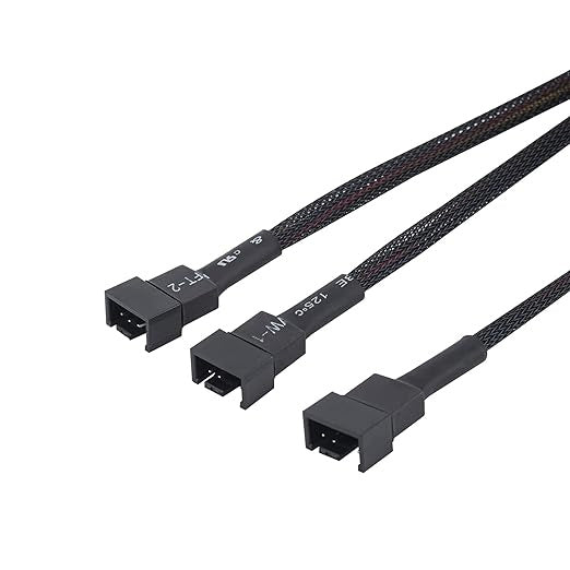 3-Pin Fan Power Y Splitter Cable