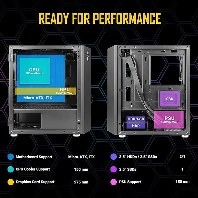 Antec NX200M, Micro-ATX Tower