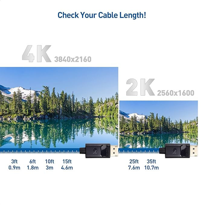 Cable Matters 4K DisplayPort to DisplayPort Cable