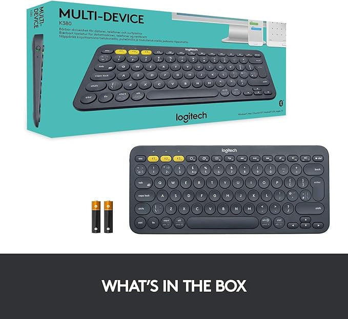 Logitech K380 Multi-Device Bluetooth Keyboard