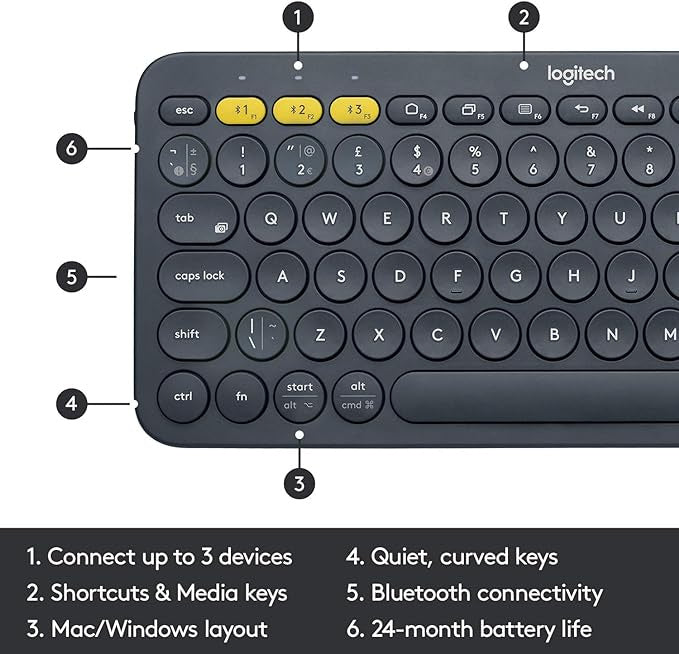 Logitech K380 Multi-Device Bluetooth Keyboard