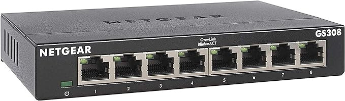 NETGEAR 8-Port Gigabit Ethernet Unmanaged Switch  (300 SERIES)