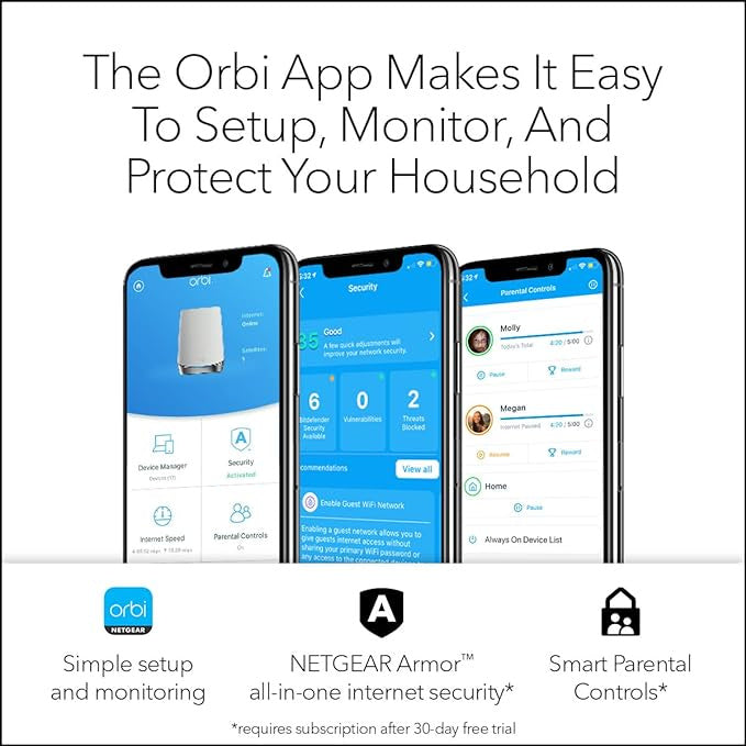 Netgear Orbi Wifi 6 (2 Pack)