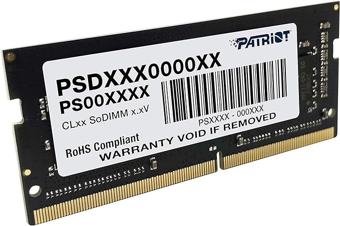 Patriot Signature DDR4 8GB 2400MHz PC4-19200 CL17 SODIMM Memory Module