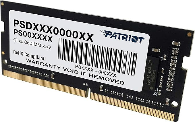 Patriot Signature DDR4 8GB 2400MHz PC4-19200 CL17 SODIMM Memory Module