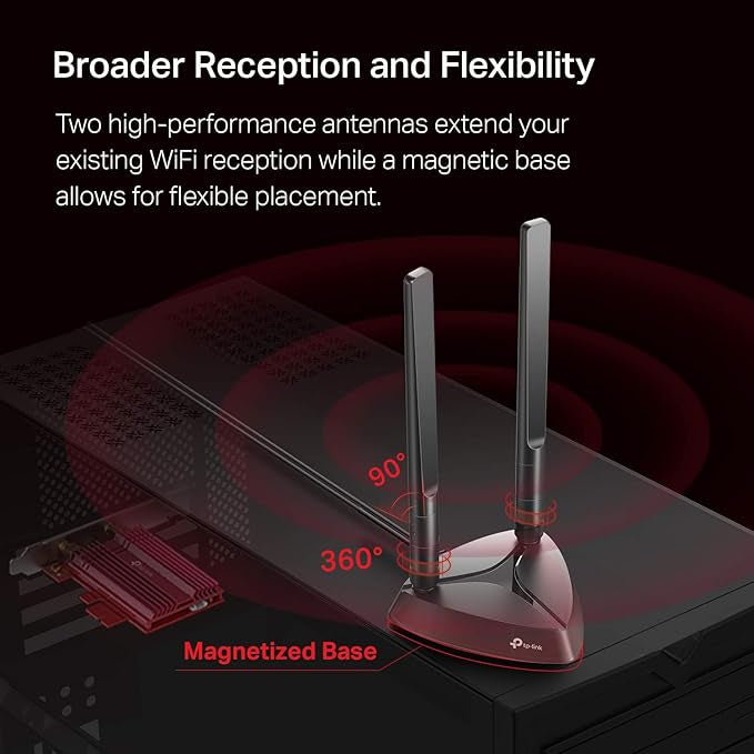 TP-Link WiFi 6 AX3000 PCIe WiFi Card