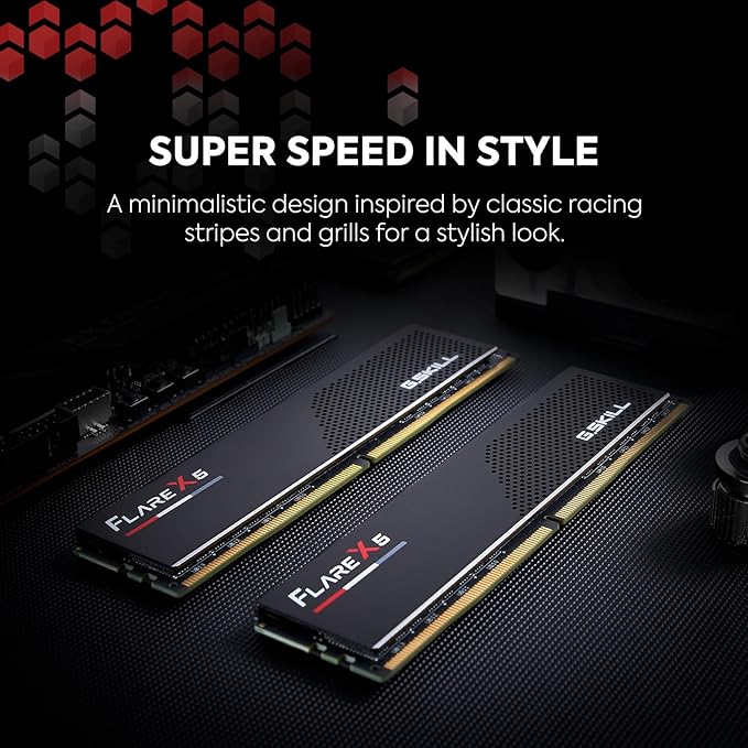 G.Skill RipJaws S5 Series (Intel XMP) 32GB (2 x 16GB) 288-Pin SDRAM DDR5 6000 CL36