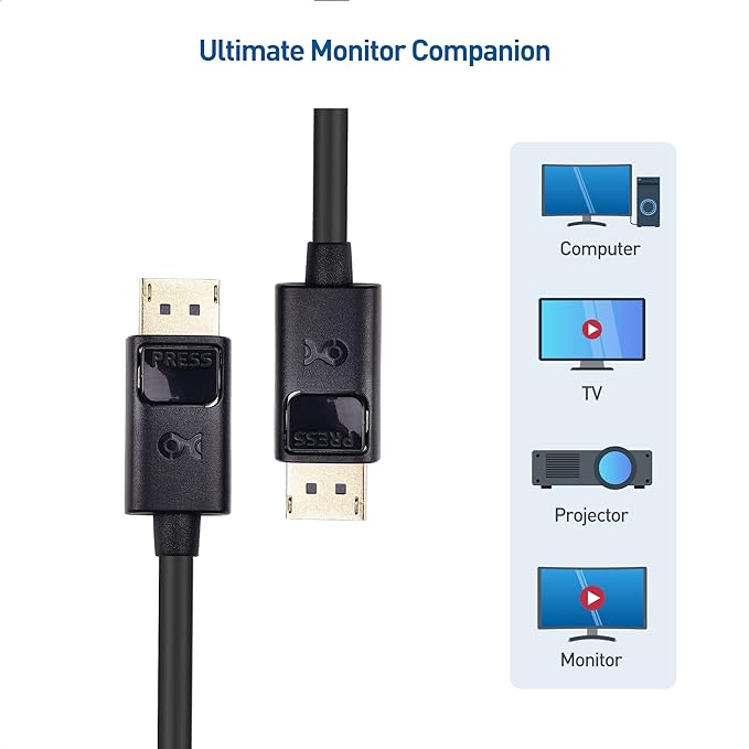 Cable Matters 4K DisplayPort to DisplayPort Cable