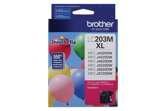 Brother LC203XL Magenta Ink Cartridge