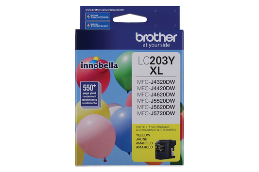 Brother LC203XL Yellow Ink Cartridge
