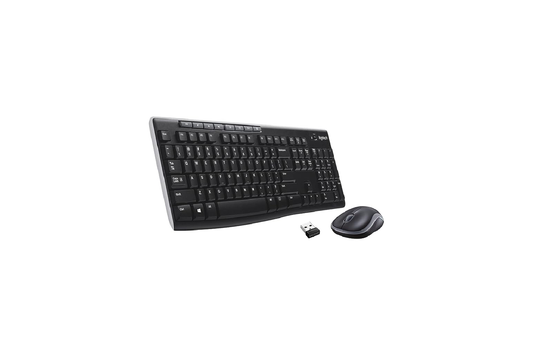 Logitech Wireless Keyboard Mouse Combo MK270